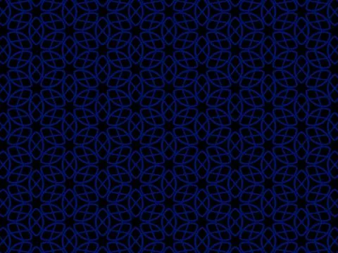 Simple geometric seamless patterns in blue Stock Illustration