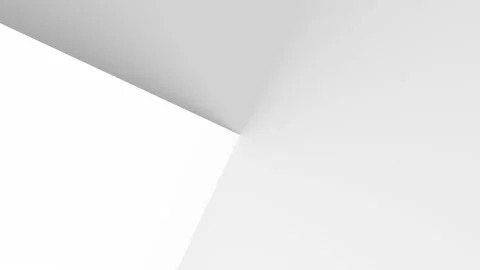 Simple geometric shape casts a shadow Stock Footage 201747825