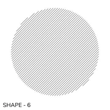 Simple Geometric Shape Stock Illustration