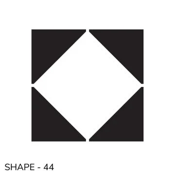 Simple Geometric Shape Illustrazione stock