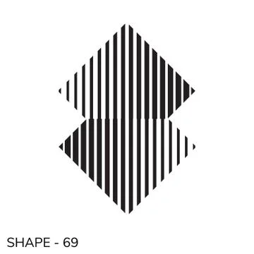 Simple Geometric Shape Illustrazione stock