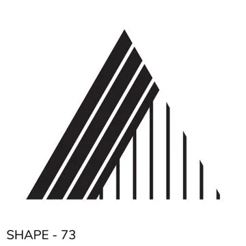 Simple Geometric Shape Stock-Illustration