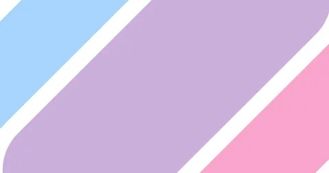 Simple geometric shapes slide transition animation. Modern round shapes Stock Footage 248183408