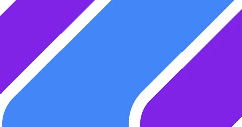 Simple geometric shapes slide transition animation. Modern round shapes Stock Footage 253520196