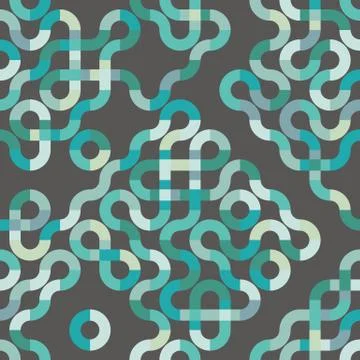 Simple geometric vector pattern colored lines Stock Illustration