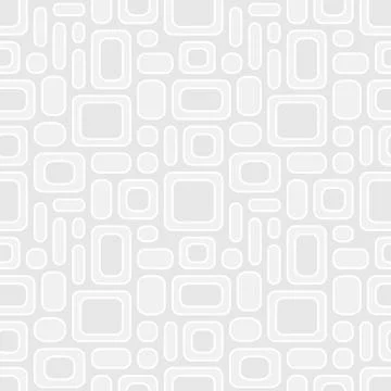 Simple geometric vector pattern - frames on gray background Illustrazione stock