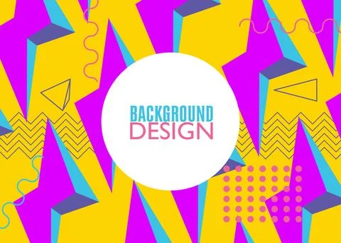 Simple Geometrical elements background design. Vintage minimal geometric te.. Illustrazione stock