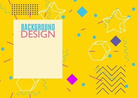 Simple Geometrical elements background design. Vintage minimal geometric te.. 스톡 일러스트