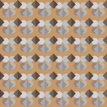 Simple Geometry pattern - abstract background Stock Illustration