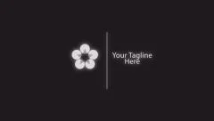 Simple Glow Logo Sting Stock After Effects