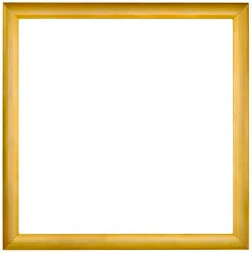 Simple Golden Framework Stock Photos