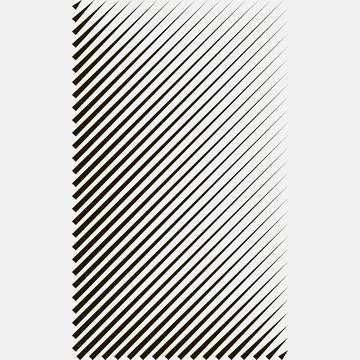 Simple graphic design template with slanted lines Stock Illustration