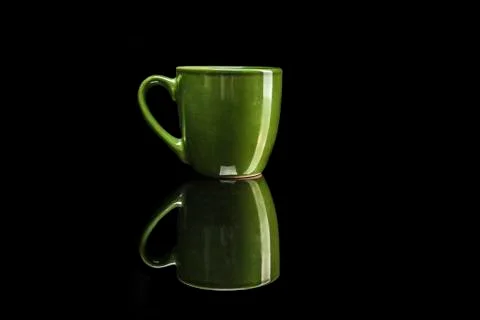 Simple Green Cup Stock Photos