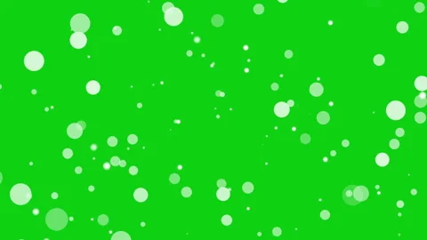 Simple green screen with bokeh background Stock Footage 244252067