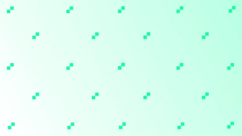 Simple halftone turquoise and white square pattern background Stock-Footage 272622850