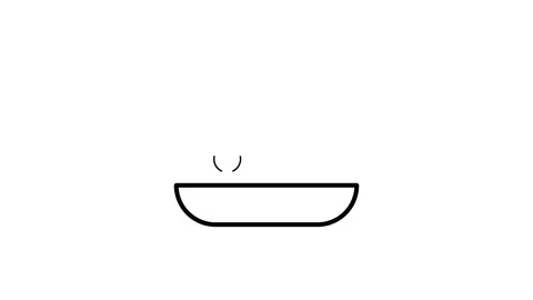 A simple hamburger icon set against a black background, often used for menu.. Stock Footage 332763336