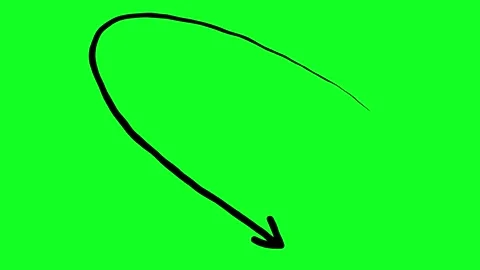 Simple hand-drawn icon graphic animation on a green background. Stock Footage 312356857