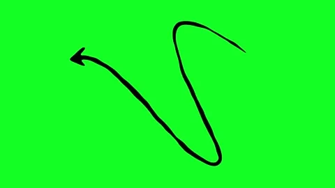 Simple hand-drawn icon graphic animation on a green background. Stock Footage 312356875