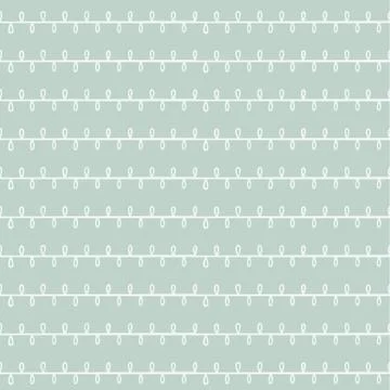 Simple hand-drawn pattern with line ornament. Vector illustration Stock Illustration