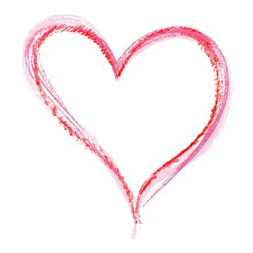 Simple heart Stock Illustration