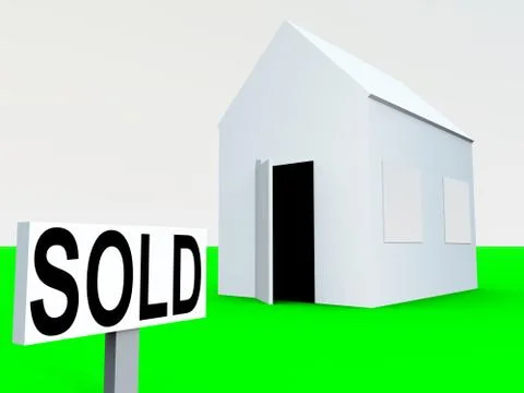 Simple Home Stock Illustration