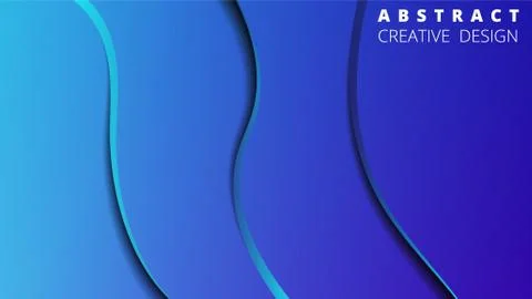 Simple horizontal abstract background. Material style concept. Design element Stock Illustration