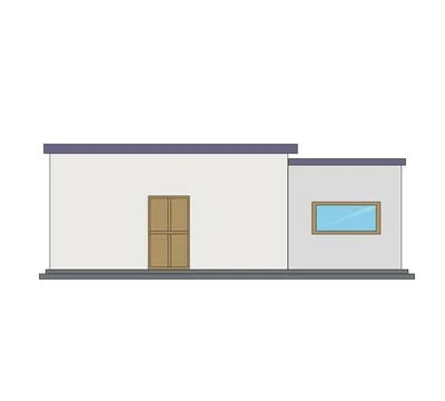 A Simple house, icon  Stock Illustration