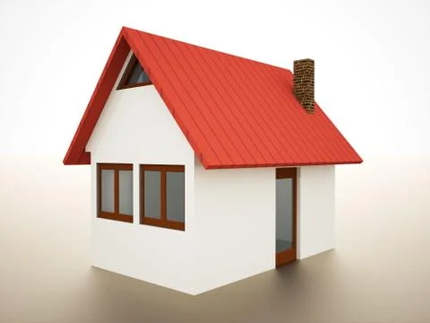 Simple house Stock Illustration