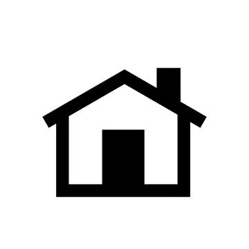 Simple housing icon home developer logo vector art イラスト素材