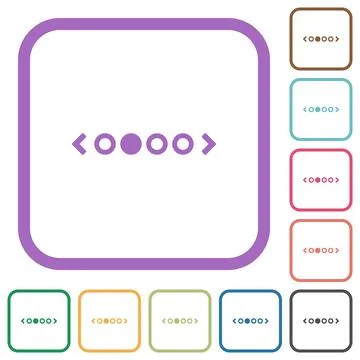 Simple icons Stock Illustration