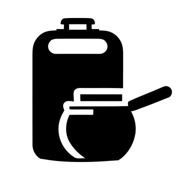 Simple illustration of coffee maker vector icon for web Stock-Illustration