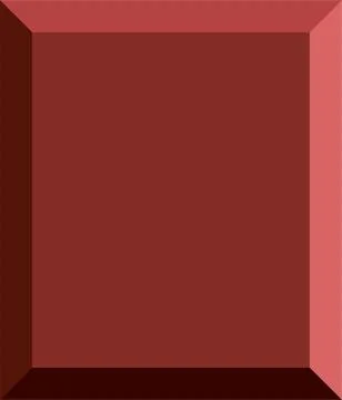 A simple illustration shows a two-tone solid rectangular block against a pl.. イラスト素材