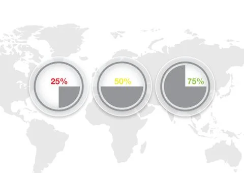 Simple inforgraphic Stock Illustration