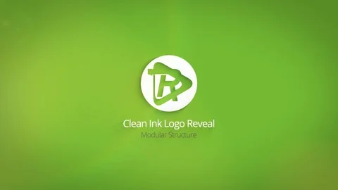 Simple Ink Drop Logo Reveals Stock After Effects