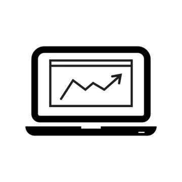 Simple internet icon Stock Illustration