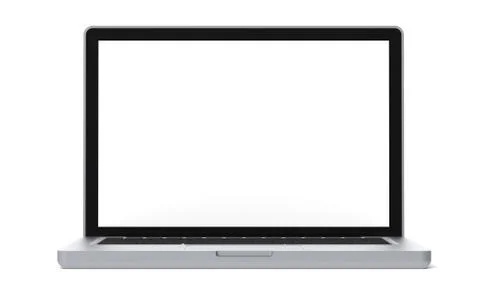 Simple LapTop Stock Illustration