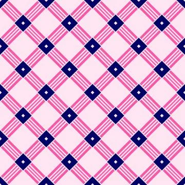 Simple Lattice Weave Grid Seamless Pattern Background Wallpaper Stock Illustration