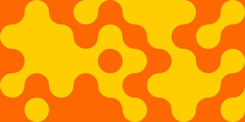 Simple layout with abstract geometric shapes. Illustrazione stock