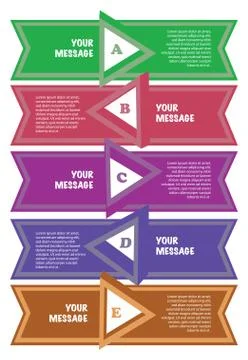 Simple layout design Stock Illustration