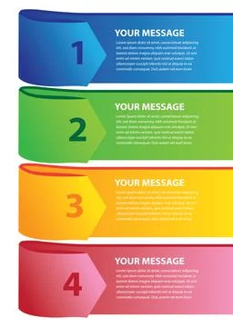 Simple Layout design Stock Illustration