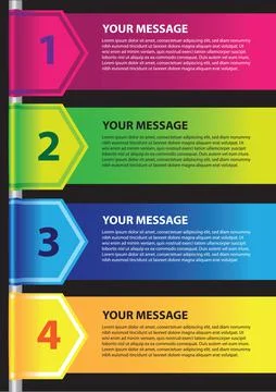 Simple Layout design Stock Illustration