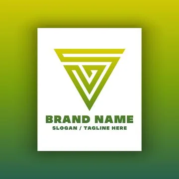Simple letter S logo design template Illustrazione stock