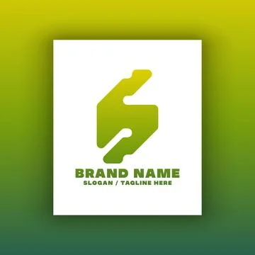 Simple letter S logo design template Stock Illustration