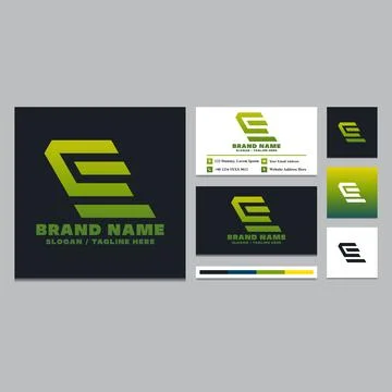 Simple letter S logo design template. Stock Illustration