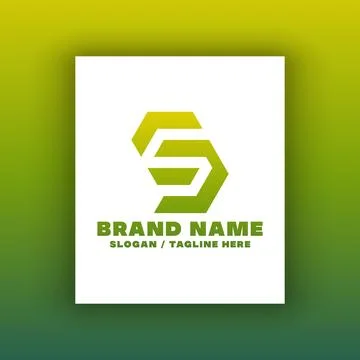Simple letter S logo design template Stock Illustration