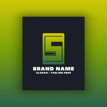 Simple letter S logo design template Stock Illustration
