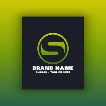 Simple letter S logo design template Stock Illustration