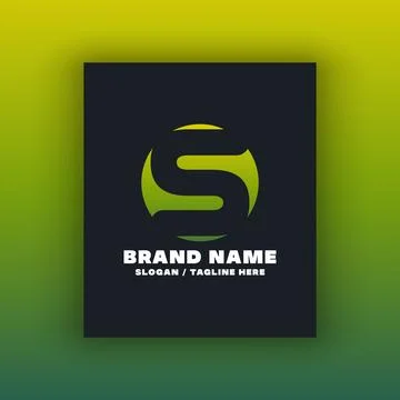 Simple letter S logo design template Stock Illustration
