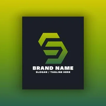Simple letter S logo design template Stock Illustration