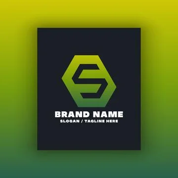 Simple letter S logo design template イラスト素材